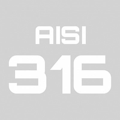 Calidades del acero: AISI 304 o AISI 316